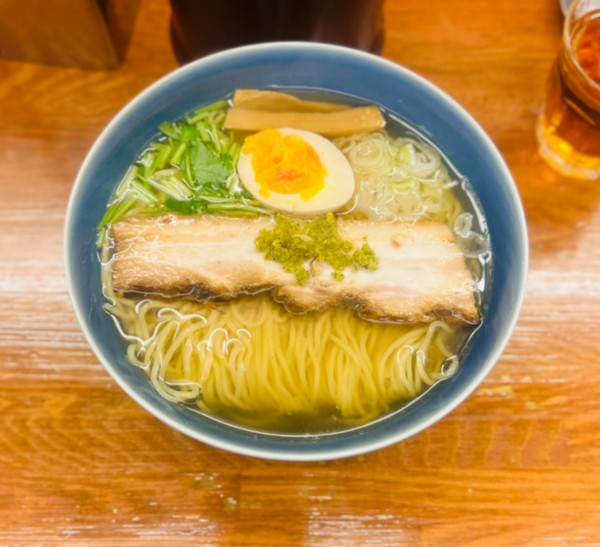「和風柚子柳麺」@麺屋ひょっとこの写真