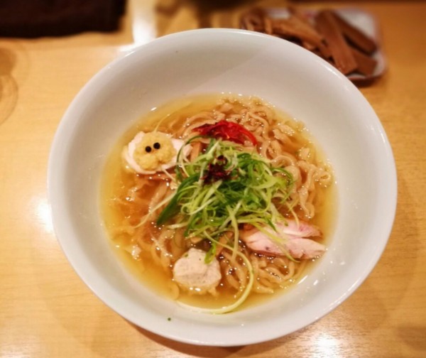 「塩饗 くろ㐂（モテナシクロキ)の塩と福岡糸島メンマ2種」@饗 くろ㐂の写真