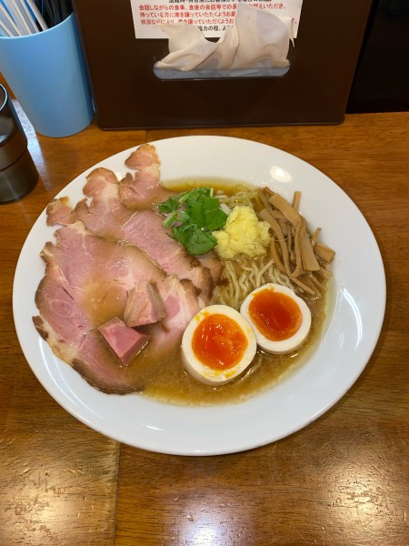 「貝の生姜白味噌らぁ麺特製¥1,150円(限定)」@らぁ麺はうす Sumika0の写真