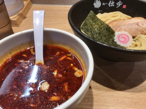 「つけ麺（辛辛）」@麺や独歩 昭島本店の写真
