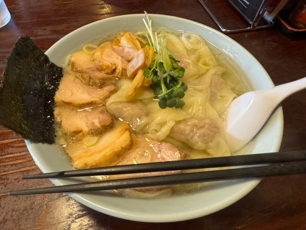「チャーシューワンタンメン」@佐野ラーメン たかのの写真