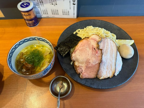 「淡麗特製つけ麺（塩）」@自家製手もみ麺 鈴ノ木の写真