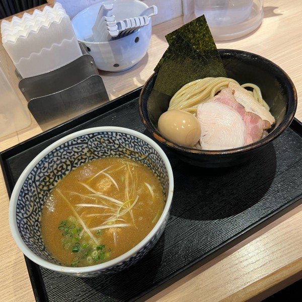 「特製濃厚魚介つけめん」@麺屋 一燈の写真