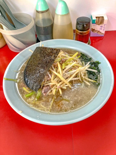 「ネギラーメン+ネギ」@ラーメンショップ 寒川西店の写真