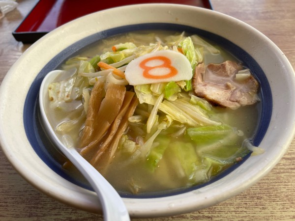 「野菜らーめん　塩」@8番らーめん 手取店の写真