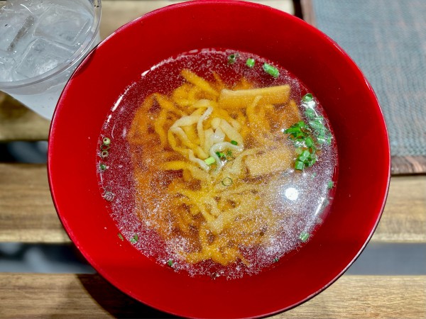 「素ラーメン　半麺　750」@佐野ラーメン 進る家の写真