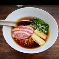 スチャットマリーの鴨蕎麦と和え玉 :鴨のリエット