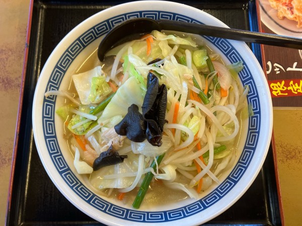 「野菜たっぷりタンメン　760円」@山田うどん 町田図師店の写真