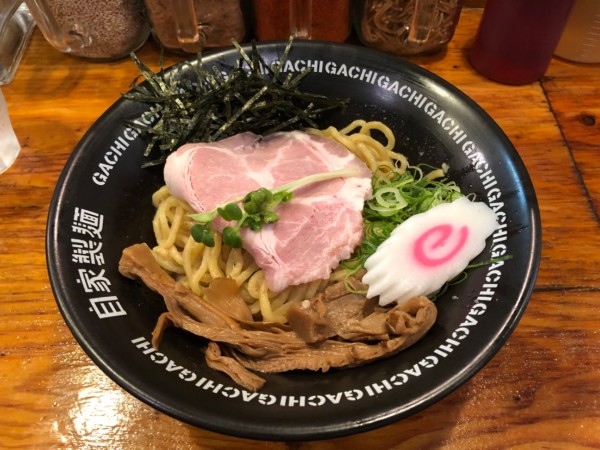 「油そば 790円」@油そば専門店 GACHIの写真