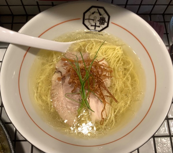 「極旨ホタテ塩そば」@81番の写真