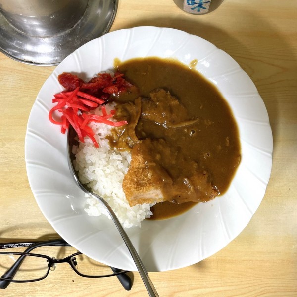 「ミニカツカレー」@相州そば 関内本店の写真