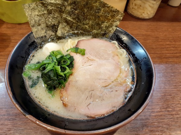 「塩ラーメン」@横浜家系ラーメン 大岡家 鶴川店の写真
