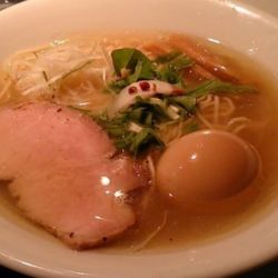 真鯛と蛤の塩そば