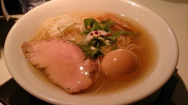 「真鯛と蛤の塩そば」@SOBAHOUSE金色不如帰の写真