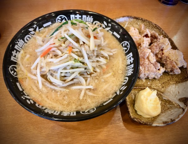 「味噌ラーメン(チャー無・760¥)」@味噌のジョー 牛久店の写真