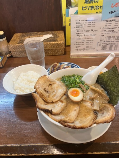 「とろこくチャーシュー　ライスセット」@とろこくチャーシュー ごとく 勝田台店の写真
