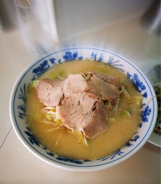 「野菜ラーメン」@弁慶ラーメンの写真