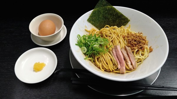 「鶏醤油まぜそば大盛(225g)800円」@鶏壱番隊の写真