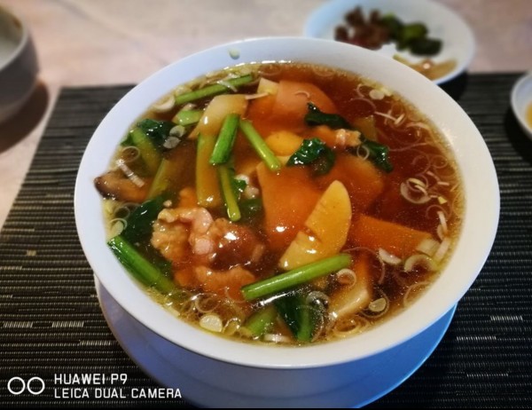 「五目汁そば」@中国料理 梦想の写真