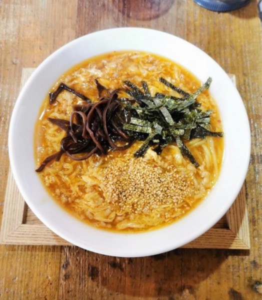 「0.5辛」@旨味辛麺 ISSAの写真