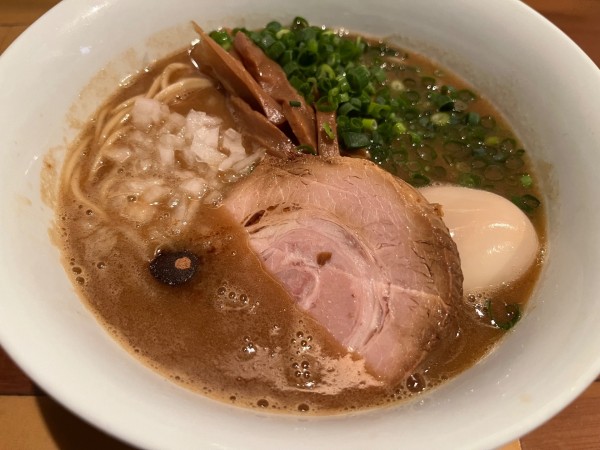 「あじ玉らーめん：850円」@らーめん 佳の写真