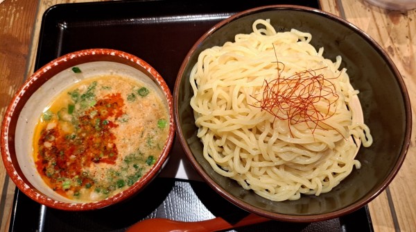 「辛味噌つけ麺大盛950円」@つけ麺 らぁ麺 油そば 六郎 仙台名掛丁店の写真