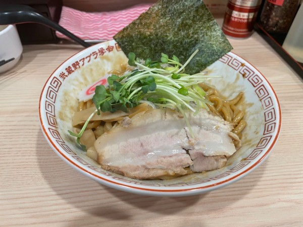 「武蔵野油そば」@武蔵野アブラ學会 神田店の写真