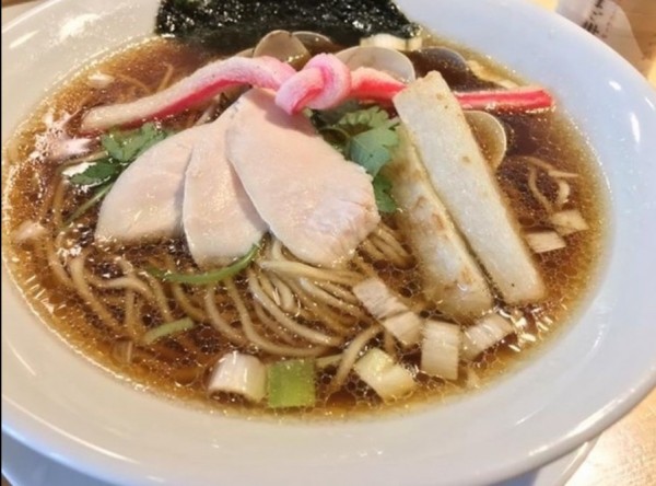 「蛤SOBA」@むぎとオリーブ マーチエキュート神田万世橋店の写真