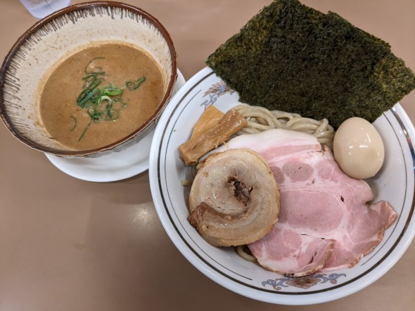 「特製濃魚つけ麺 醤油」@淳之助製麺食堂の写真