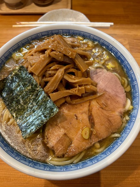 「ラーメン＋メンマ＋瓶ビール」@自家製中華そば としおかの写真