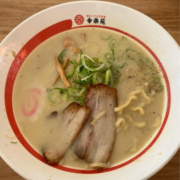 「カレーらーめんホワイト500円」@幸楽苑 ジョイフル本田千葉ニュータウン店の写真