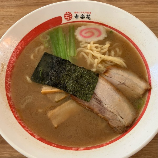 「煮干しラーメン690円」@幸楽苑 ジョイフル本田千葉ニュータウン店の写真
