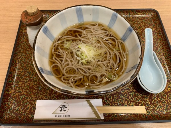 「かけそば 660円」@彦 パレット店の写真