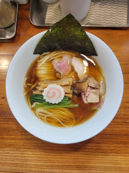 「竹ちゃんらーめん ~節醤油らーめん~ [限定100食]」@アメノオトの写真