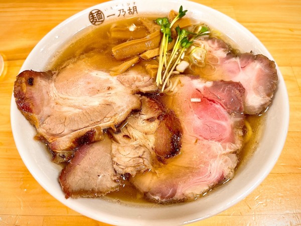 「ちゃーしゅーめん　2種盛り（1200円）」@一乃胡の写真