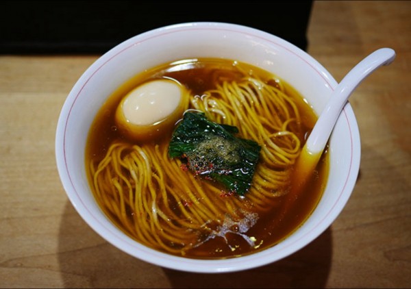 「特選本枯中華そば　　具は別皿」@本枯中華そば 魚雷の写真