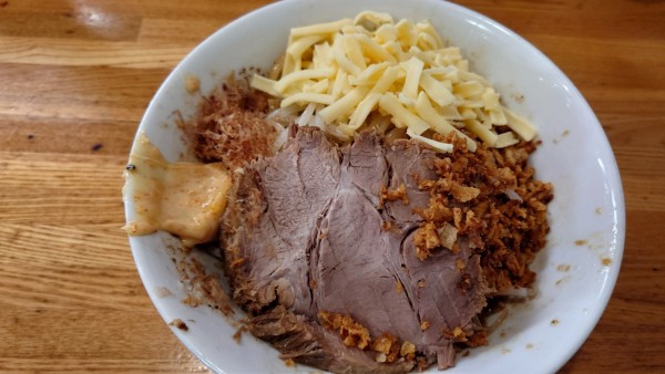 「あぶらそば　まぜそばver. 980円」@中華そば136の写真