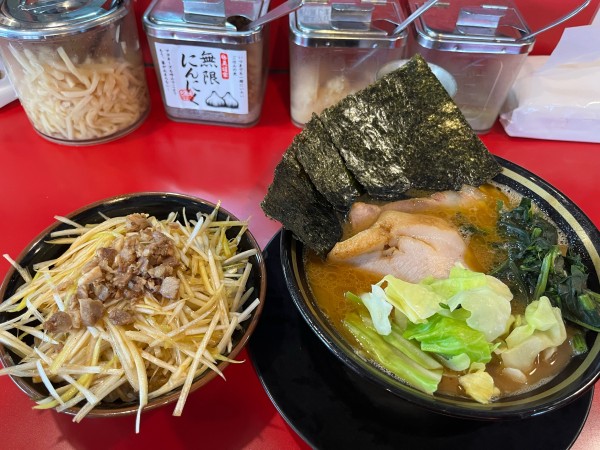 「ラーメン　濃いめ　固め」@家系ラーメン 王道 神道家の写真