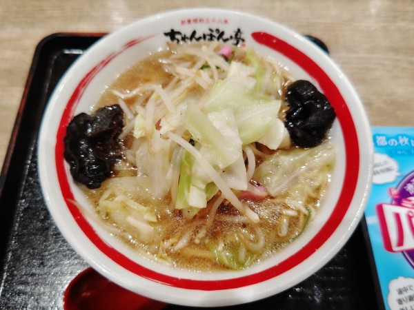 「近江ちゃんぽん」@ちゃんぽん亭総本家 甲賀土山SA店の写真