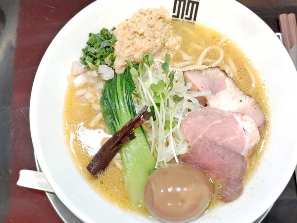 「味玉鶏ホタテそば」@竹末東京プレミアムの写真