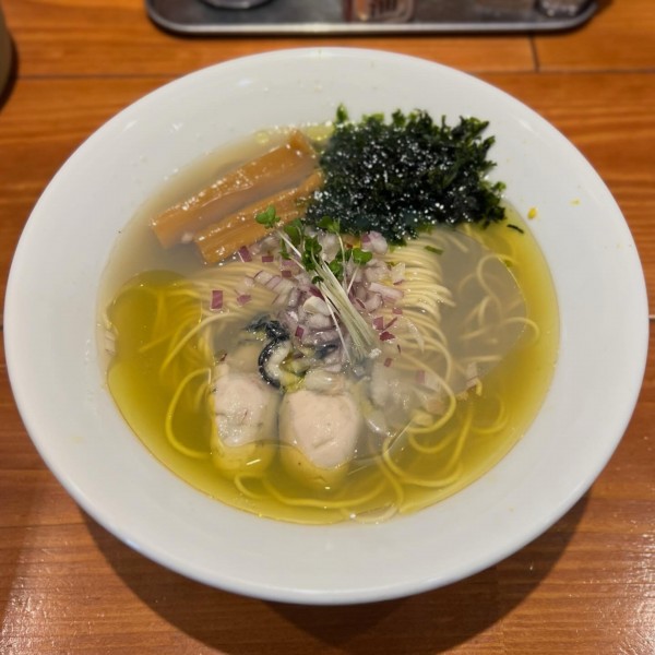 「【冬季限定】柚香る牡蠣塩そば」@麺屋 真心の写真