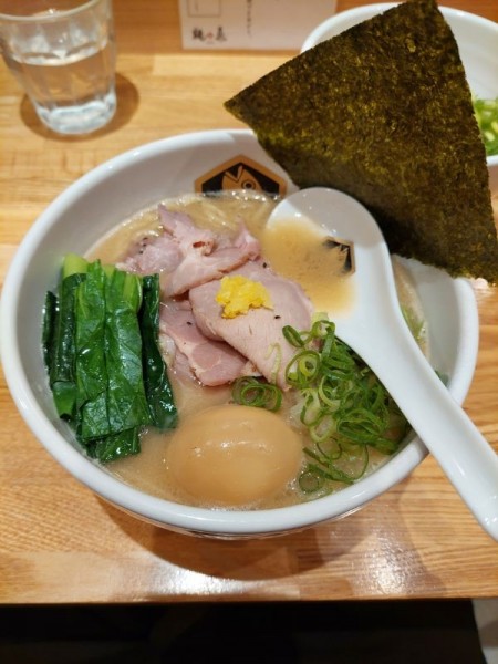 「特製濃厚真鯛らーめん＋雑炊セット」@真鯛らーめん 麺魚 五反田店の写真