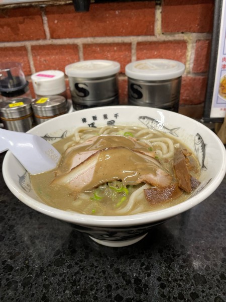 「ごくにぼMAX 900円」@長尾中華そば 西バイパス店の写真