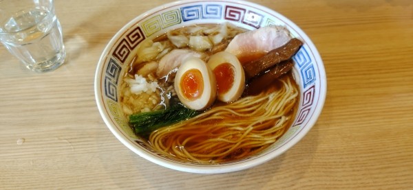 「特製中華そば　1300円」@ほっこり中華そば もつけの写真