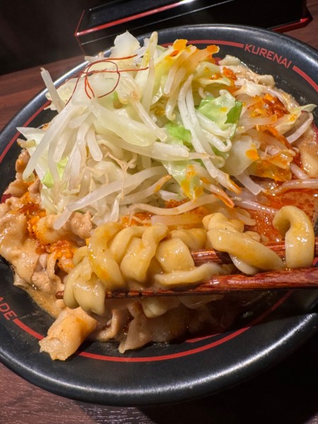 「紅(大)」@麺創研 紅 武蔵新城の写真