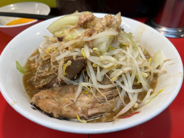 「ミニラーメン」@豚ラーメン 板橋駅前店の写真