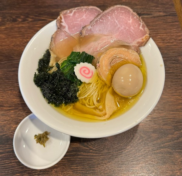 「特製塩そば（濃いめ&硬め）」@麺屋 真心の写真