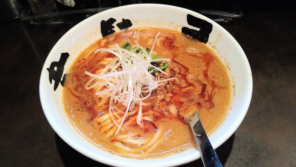 「豚骨担々麺(太麺)」@麺処 韋駄天の写真