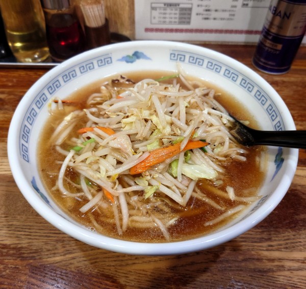 「野菜ラーメン(690円)」@甲州屋の写真