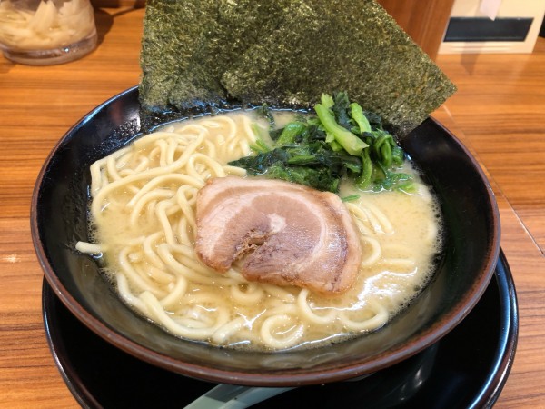 「ラーメン(塩)」@横浜家系ラーメン 壱角家 落合南長崎店の写真